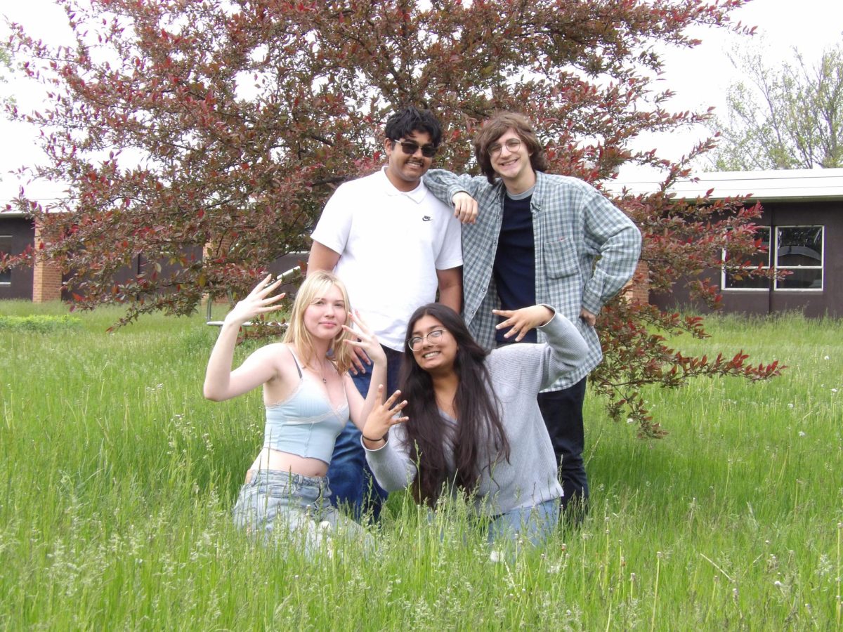 Top left to right are Dinesh Thakurdyal and Anthony Russo, with the Ella Wahl and Chelsea Sukhnandan below.